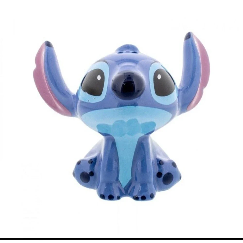 Lilo & Stitch Ceramic Stitch and Angel Salt & Pepper Shakers Multi-Color